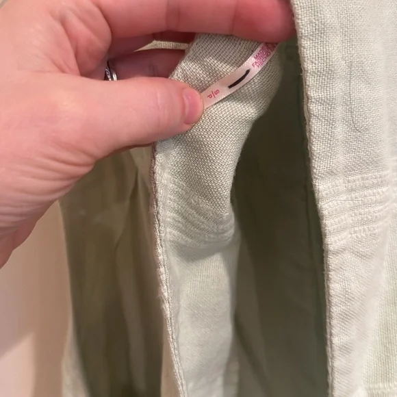 Free People Light Green Sleeveless Romper - Picture 9 of 10